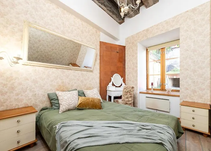 15th Century Flat With Parking, High Ceilings Appartement