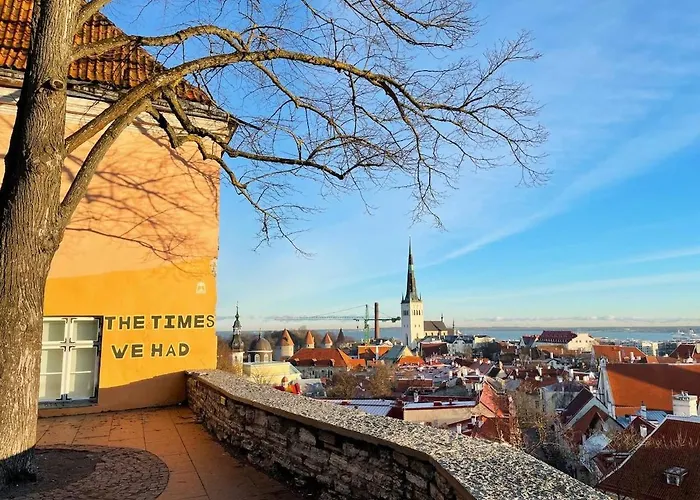 Апартаменты 15th Century Flat With Parking, High Ceilings Таллин