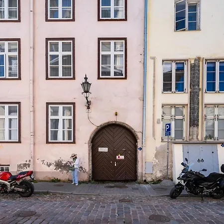 15th Century Flat With Parking, High Ceilings アパート タリン